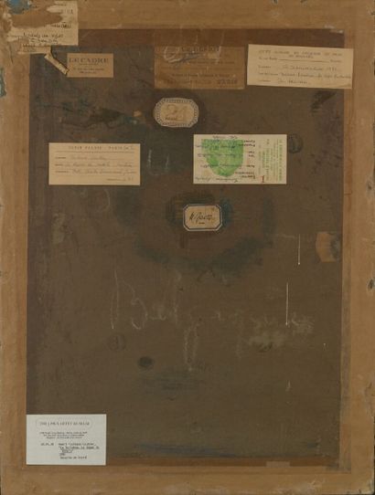 Ecole Post-Impressionniste, circa 1890.
Portrait...