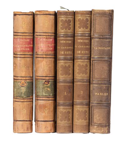 Various works. Various bindings. 15 volumes.
Gustave...