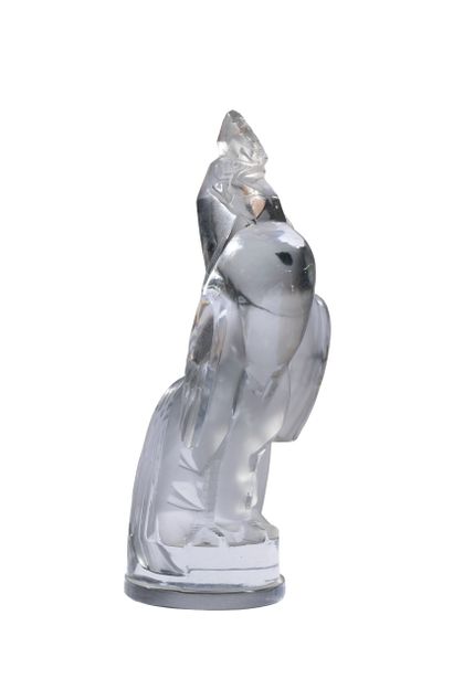 René LALIQUE (1860-1945).
Coq Houdin (Mascotte)...