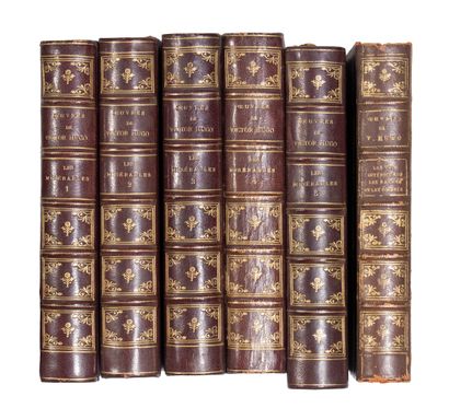 Victor HUGO (1802-1885). Les Œuvres. 6 volumes...