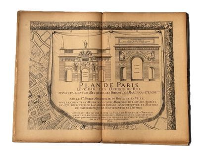Jacques GOMBOUST. Plan Monumental de Paris...