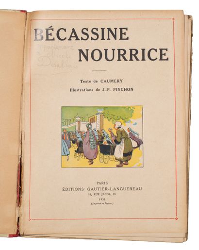 Enfantina. 
Bécassine by Jacqueline Rivière...
