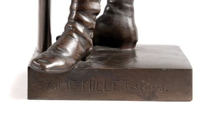 Aimé MILLET (1819-1891).
Le garde mobile...