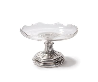 Gustave KELLER. Paris.
Pair of 950°/°° silver...