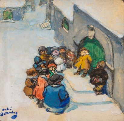 André DEVAMBEZ (1867-1943).
Assemblée sous...