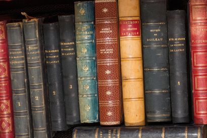 Various works. Various bindings. 45 volumes.
Clément's...