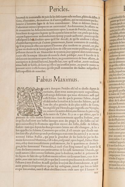 PLUTARCH.
Les œuvres morales et meslées (2...