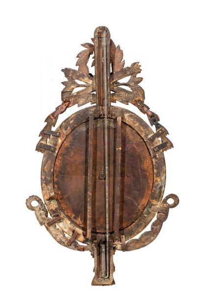 Baromètre Thermomètre de Réaumur en bois...