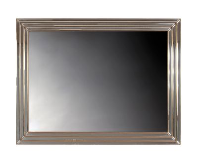 Miroir rectangulaire à parecloses et bois...