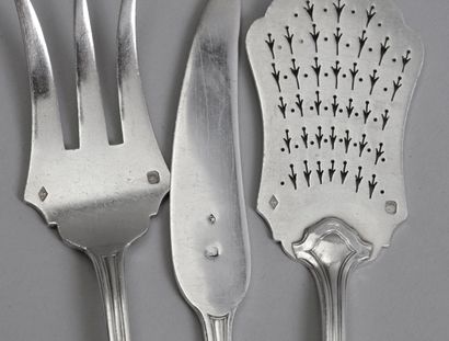 Gustave KELLER. Paris.
10 silver butter or...