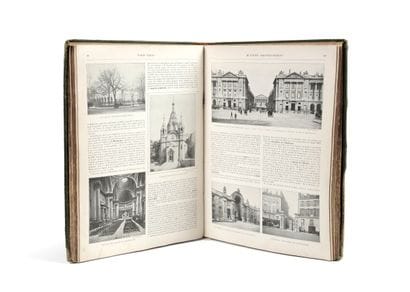 BOURNON (F.). Paris-Atlas. Important et très...