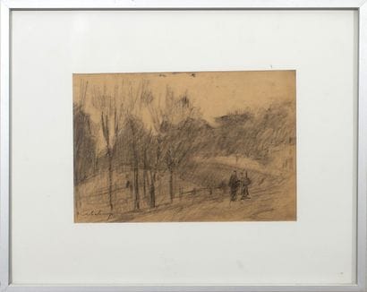 Albert Marie LEBOURG (1849–1928).
A Stroll...