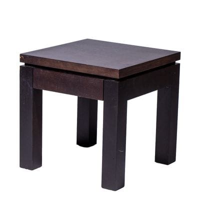 Modernist side table made of wood veneer...