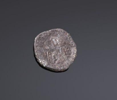 A 950°/°° silver pendant featuring a 5-franc...