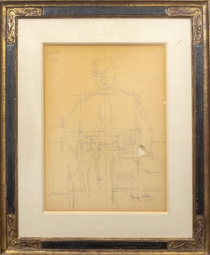 Jacques VILLON (1875-1963).
Étude pour le...
