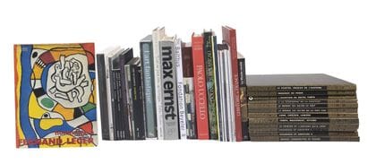 Ensemble de livres d’Art.
Hommage à Fernand...