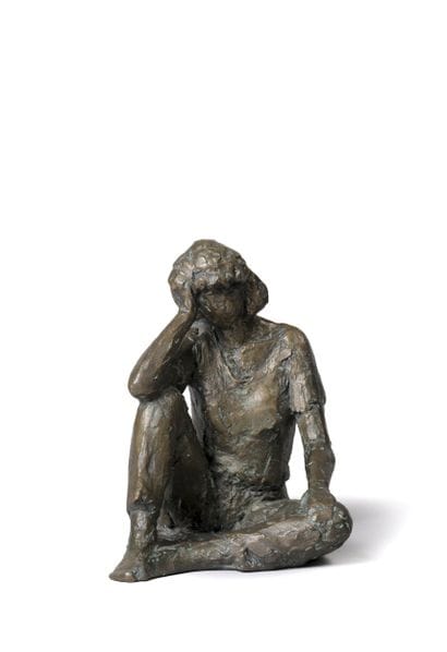 C. COTTA.
«Suzanne». Jeune femme pensive.
Épreuve...