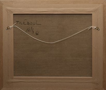BILLS.
View of Tréboul.
Oil on canvas, signed...
