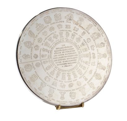 Christofle.
Silver plated metal trivet by...