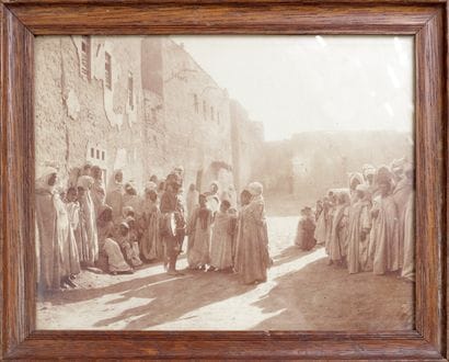 Afrique du Nord.
Tirage photographique d’époque,...