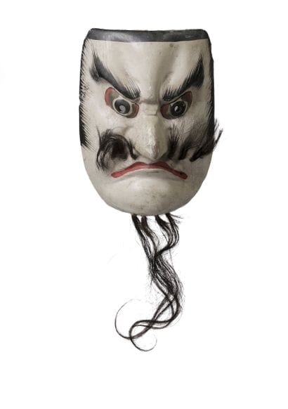 Masque NÔ d’un démon ou d’un esprit courroucé.
Il...