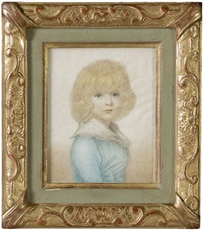 École Française du XIXe siècle. 
Portrait...