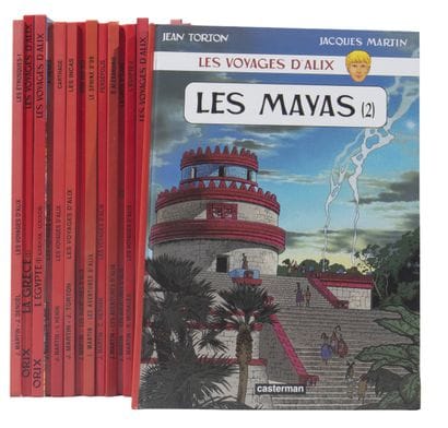 Ensemble de Bandes Dessinées.
Jacques Martin....