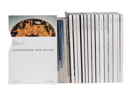 Catalogs of the Herbert A. Cahn and Jean-David...