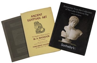 Auction Catalogs.
Sotheby’s, July 13 and...
