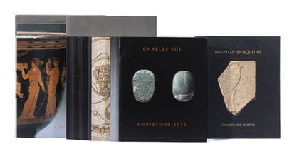 Charles EDE. Collection of exhibition catalogs.
Catalog...