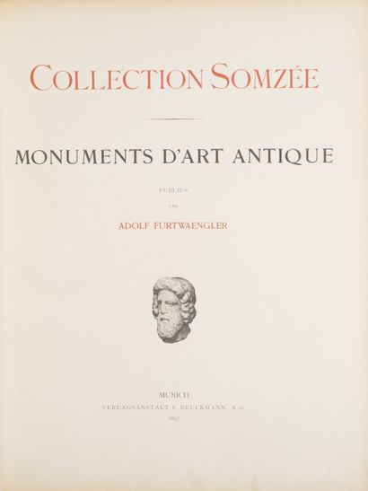 Adolf FURTWAENGLER. Somzée Collection. Published...