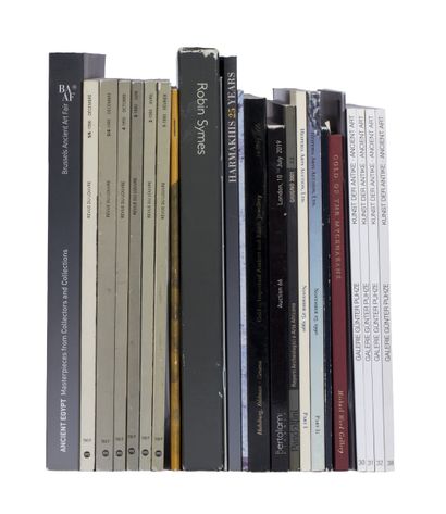 Collection of exhibition catalogs from international...