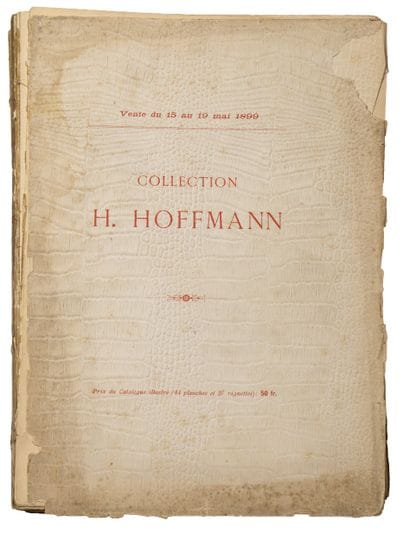 Catalog of the Henri Hoffmann Collection....