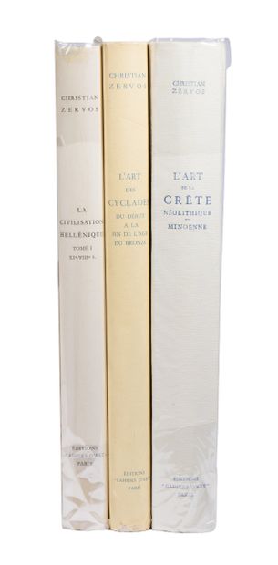 Christian ZERVOS. The Art of Crete: Neolithic...