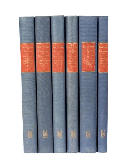 Kurt SETHE. Translation and Commentary on...
