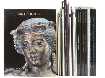 Set of auction catalogs. 
Ader Picard Tajan....