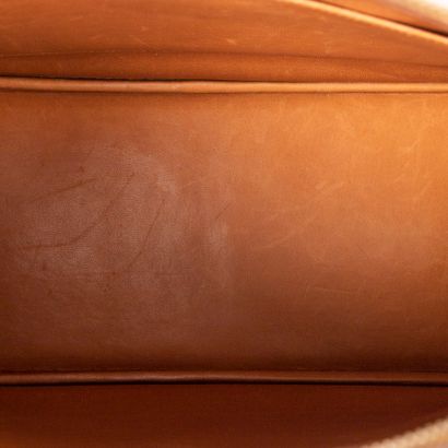 HERMES Paris handbag Bolide 37cm in gold...