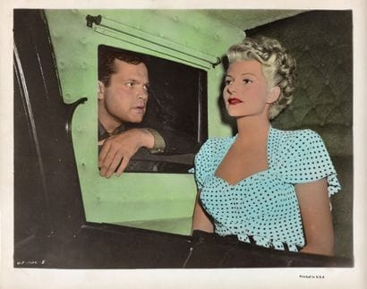 RITA HAYWORTH AND ORSON WELLES
Scene from...