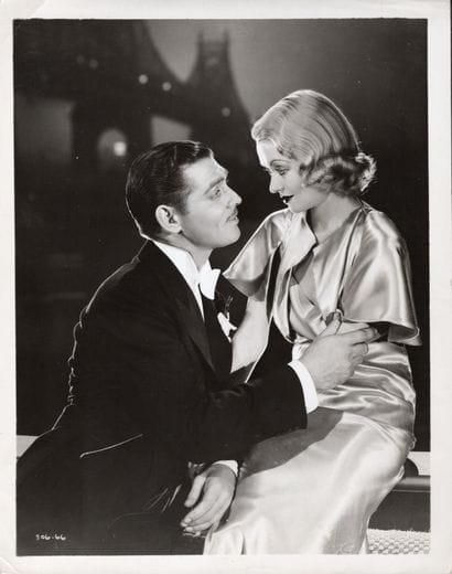 CONSTANCE BENNETT & CLARK GABLE
Hollywood...