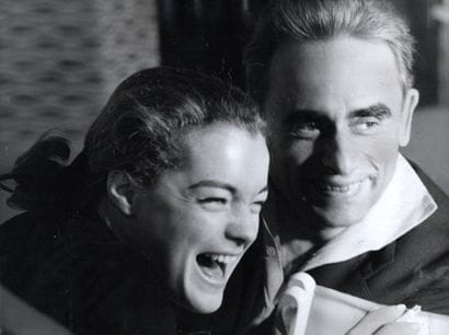 ROMY SCHNEIDER AND HENRI-GEORGES CLOUZOT
During...
