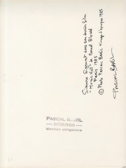 PASCAL BARIL (1963) - SET OF 19 PHOTOGRAPHS...