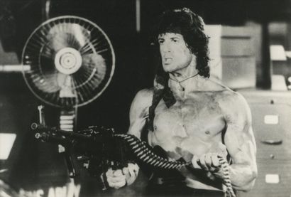 SYLVESTER STALLONE - SET OF 8 PHOTOGRAPHS
A...