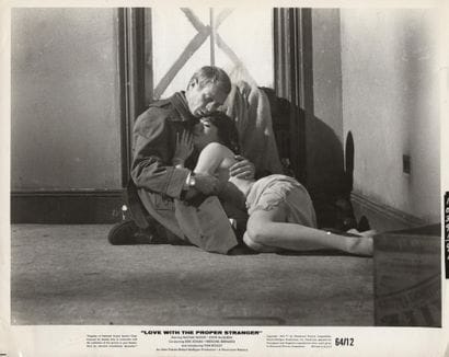 NATHALIE WOOD AND STEVE McQUEEN
Scene from...