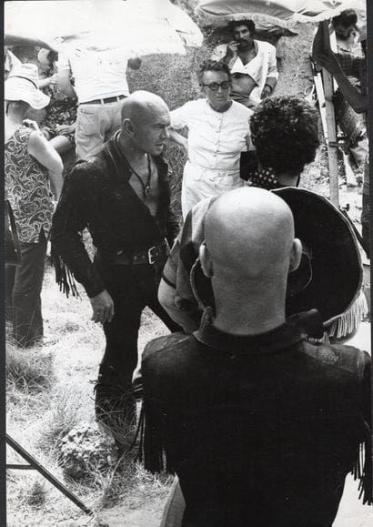 YUL BRYNNER AND HIS STUNT DOUBLE
For the...