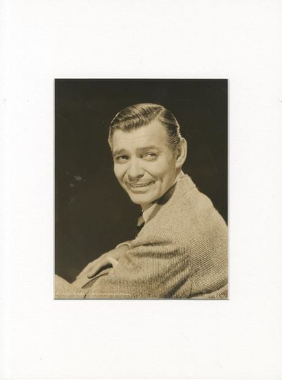 CLARK GABLE
Photographie promotionnelle de...
