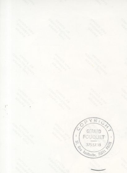 SET OF 36 PHOTOGRAPHS – GÉRARD FOUQUET COLLECTION
A...