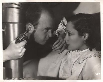 CELIA MONTALVAN AND CHARLES BLAVETTE
Scene...
