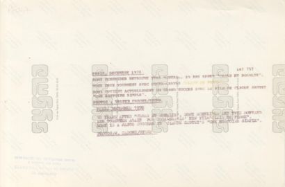 ROMY SCHNEIDER AND OTHER CELEBRITIES - SET...