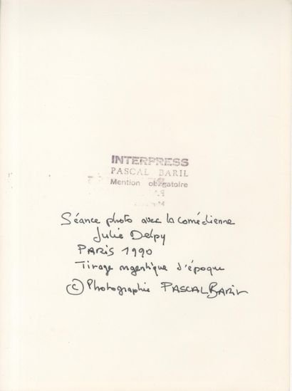PASCAL BARIL (1963) - SET OF 19 PHOTOGRAPHS...