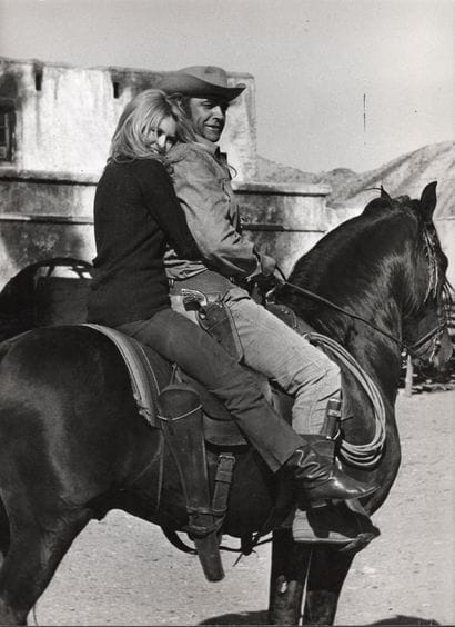 BRIGITTE BARDOT AND SEAN CONNERY
During the...